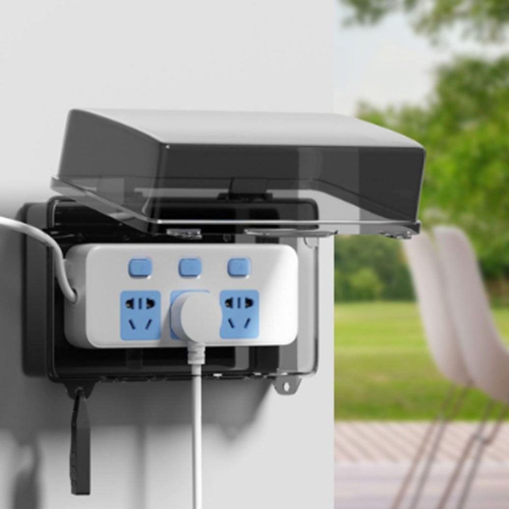 Outdoor Power Outlet Waterproof - صندوق بلاستيكي متين مقاوم للماء والظروف