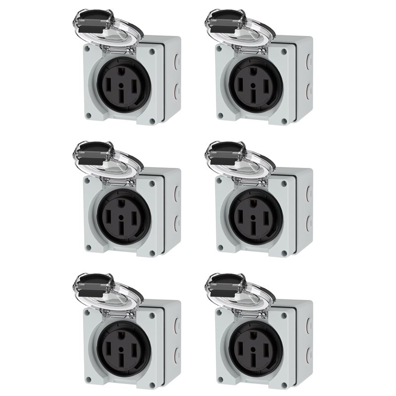 Outdoor Power Receptacle Box - صندوق مخرج طاقة ABLK 6X 50