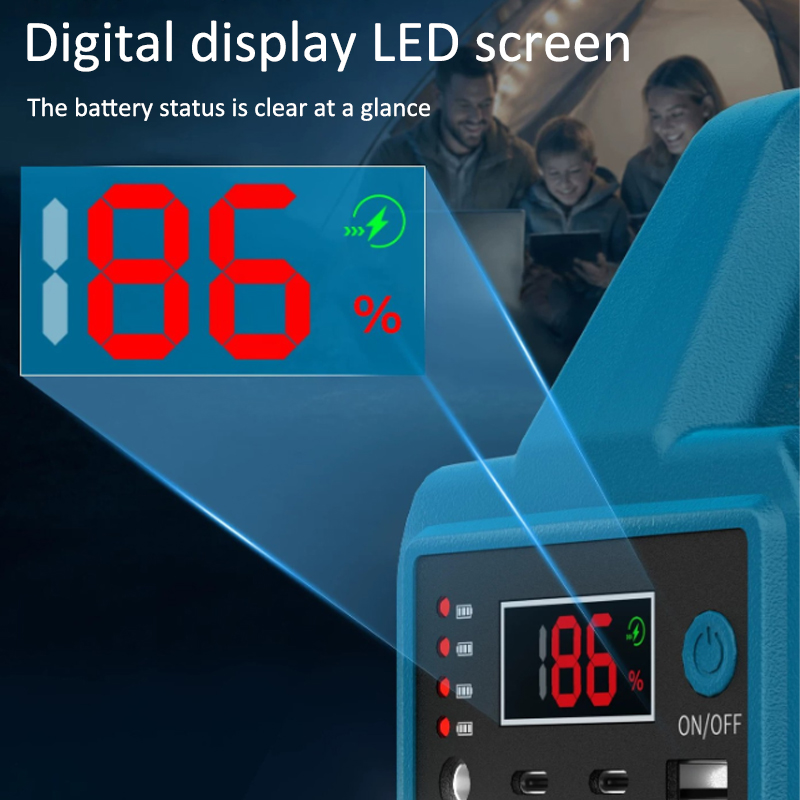 Outdoor Power Adapter Usb - محول طاقة 600 واط مع منفذ