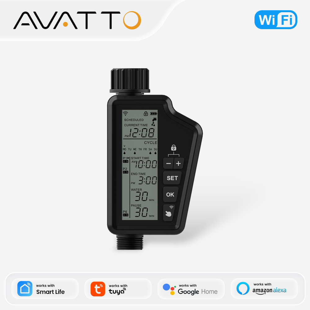 Outdoor Power Timer - مؤقت سقي الحديقة الذكي AVATTO Tuya