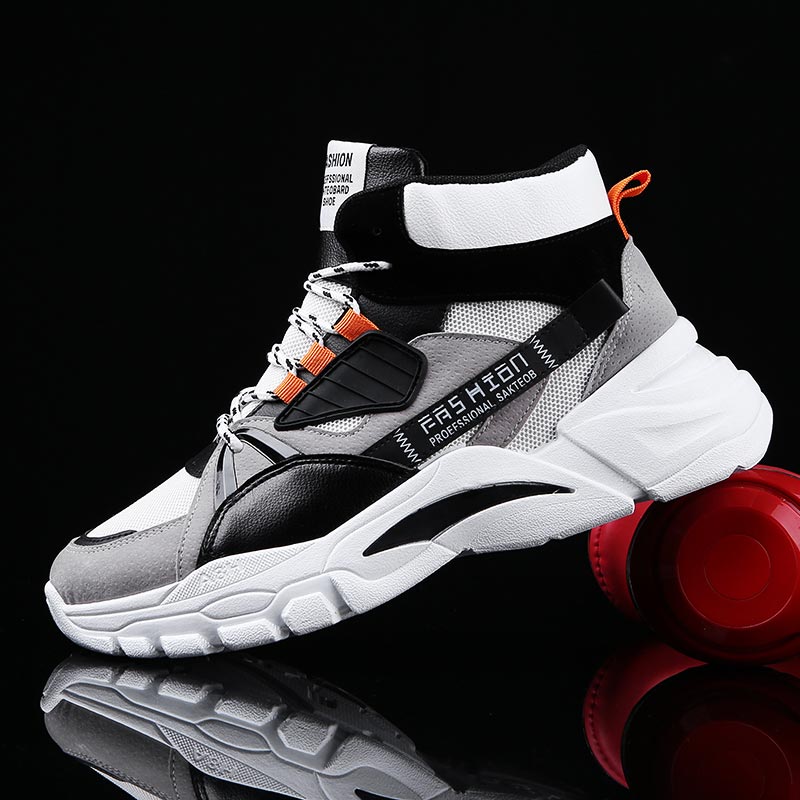 Outdoor Power Plus - Hightop الصيف الرجال الأحذية الرياضية الرجل