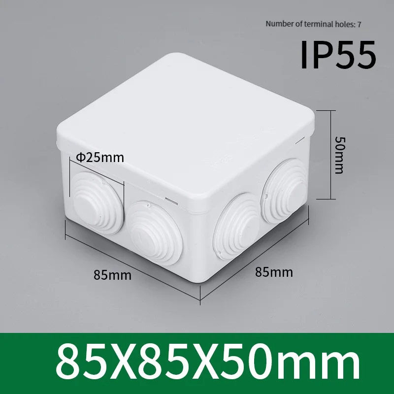 Outdoor Power Monitor - صندوق بلاستيكي مقاوم للماء IP55 للاستخدام