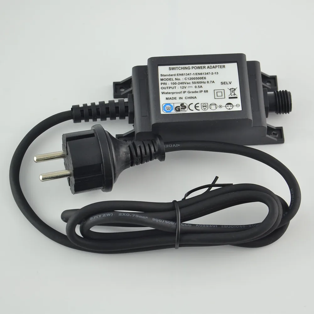 Outdoor Power Transformer - IP68 DC12V 1A قرص الطاقة شاحن