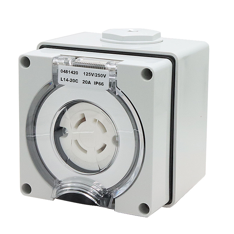 Outdoor Power Receptacle Box - 125/250 فولت 20A مولد RV صندوق
