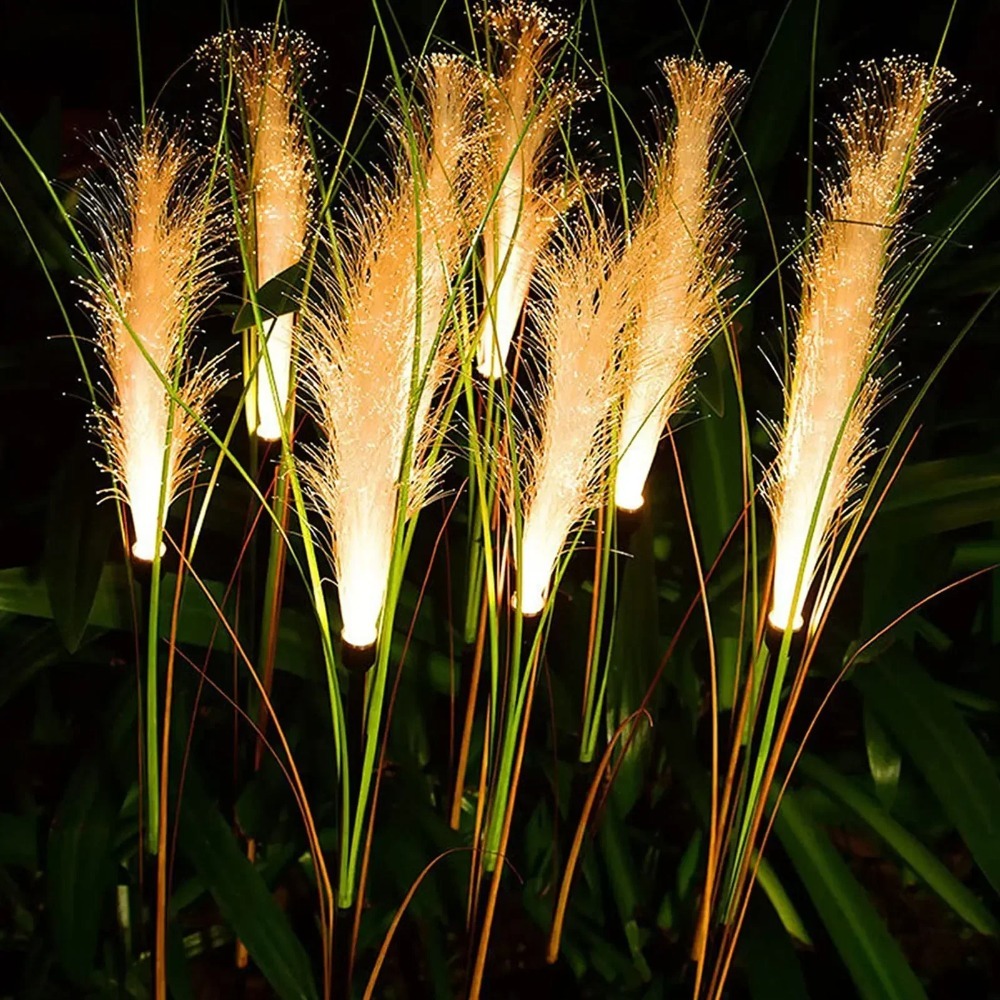 Outdoor Yard Power Stake - أضواء LED تعمل بالطاقة الشمسية للحدائق