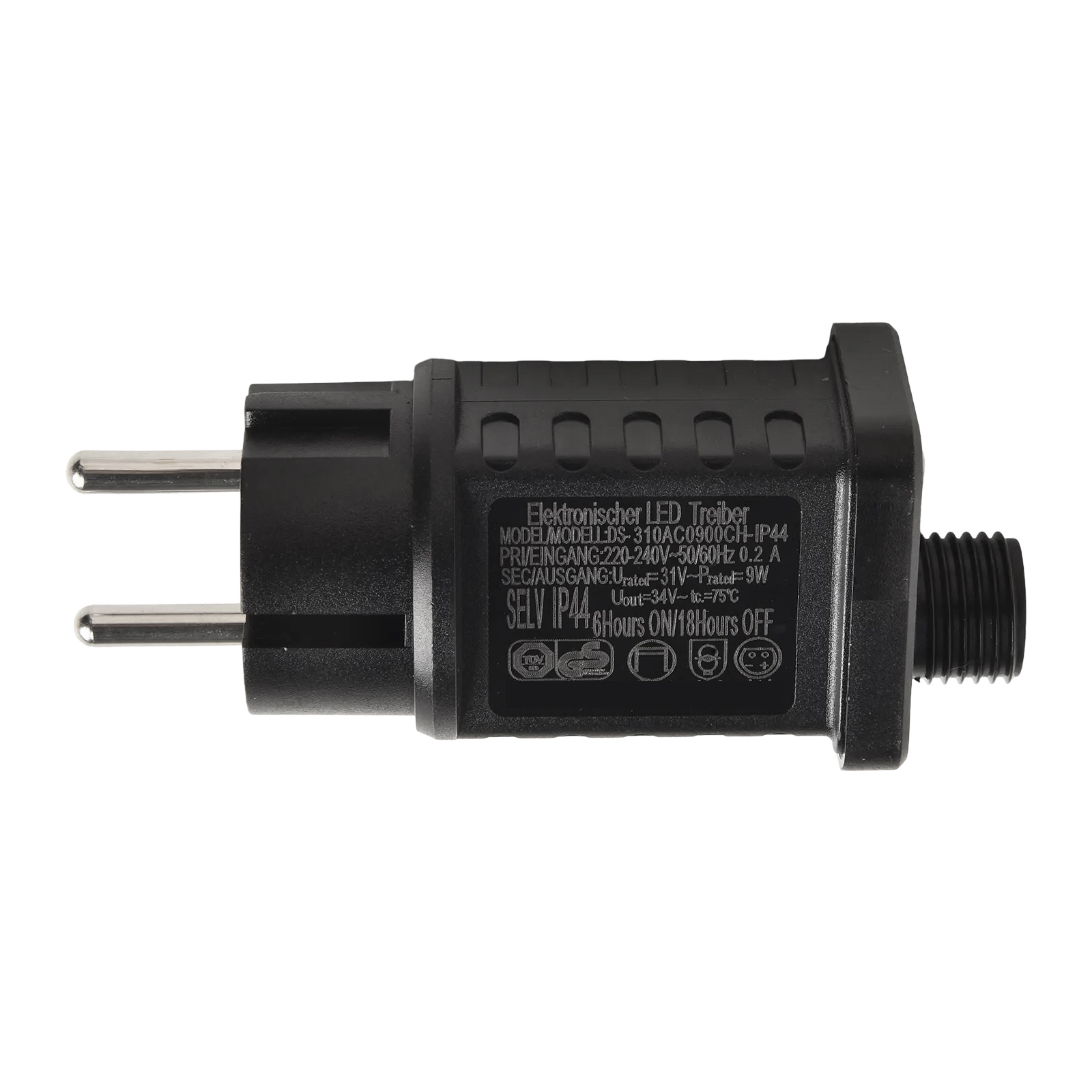 31 فولت 9 واط LED محول التيار  - مراجعة Outdoor Power Timer وسعره