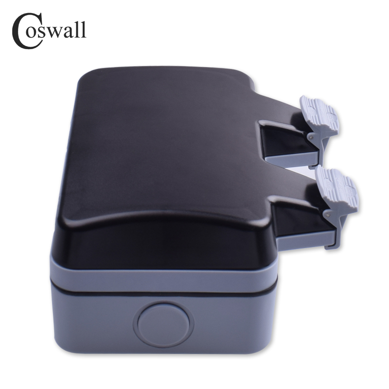 Coswall IP66 مانعة للماء في ال - مراجعة Outdoor Power Outlet Waterproof وسعره