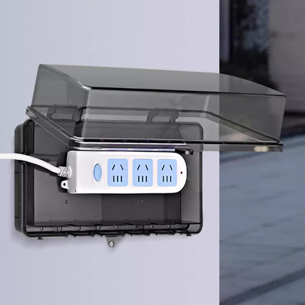 صندوق بلاستيكي متين مقاوم للما - مراجعة Outdoor Power Outlet Waterproof وسعره