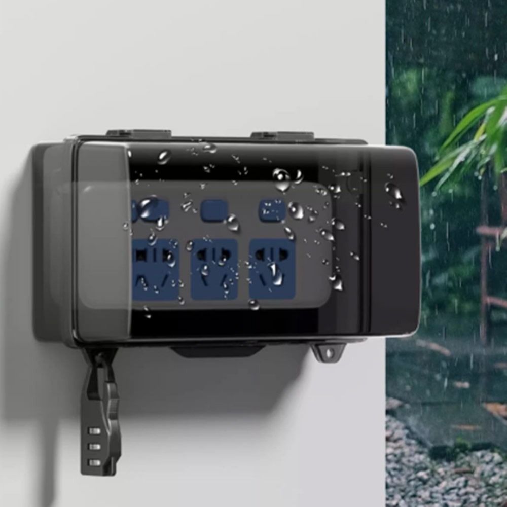 صندوق بلاستيكي متين مقاوم للما - مراجعة Outdoor Power Outlet Waterproof وسعره