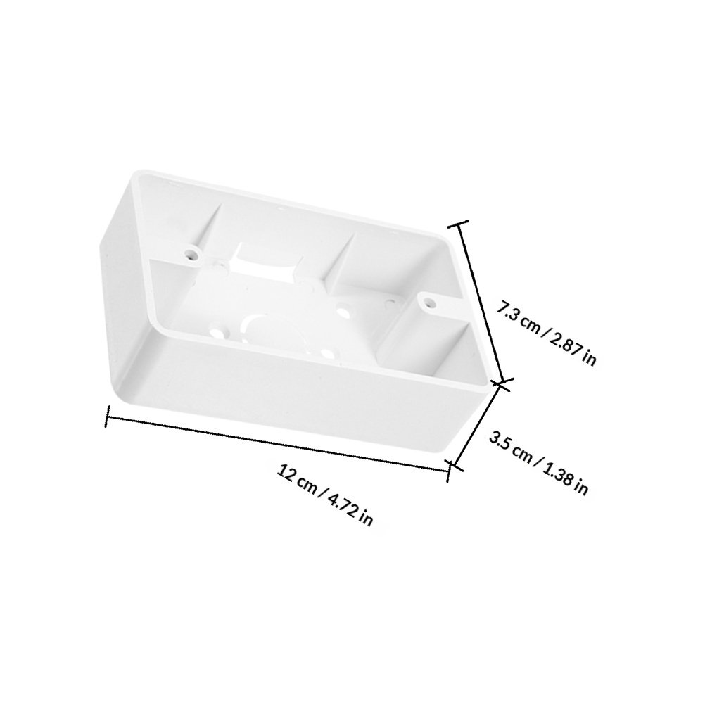 4 قطع صندوق توصيل كهربائي بلاس - مراجعة Outdoor Power Receptacle Box وسعره