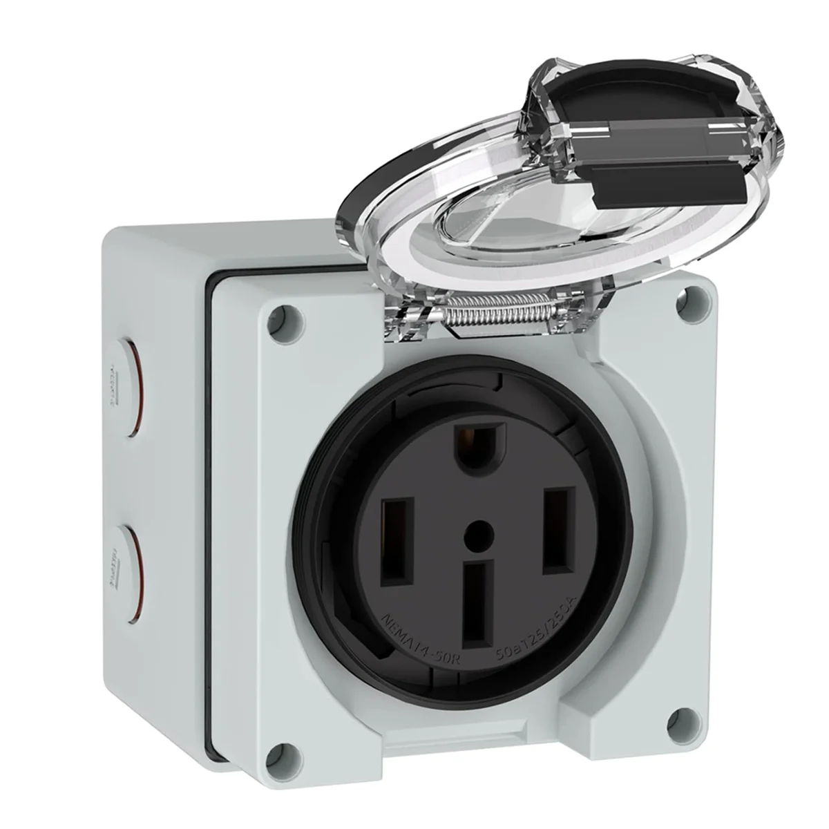 صندوق مأخذ طاقة AT16 50 أمبير، - مراجعة Outdoor Power Receptacle Box وسعره