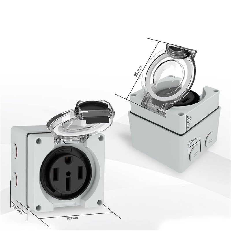 صندوق مخرج طاقة ABLK 6X 50 أمب - مراجعة Outdoor Power Receptacle Box وسعره