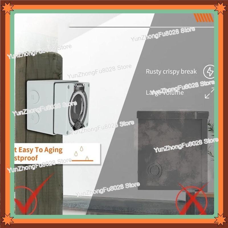 صندوق مأخذ طاقة 50 أمبير 14-50 - مراجعة Outdoor Power Receptacle Box وسعره