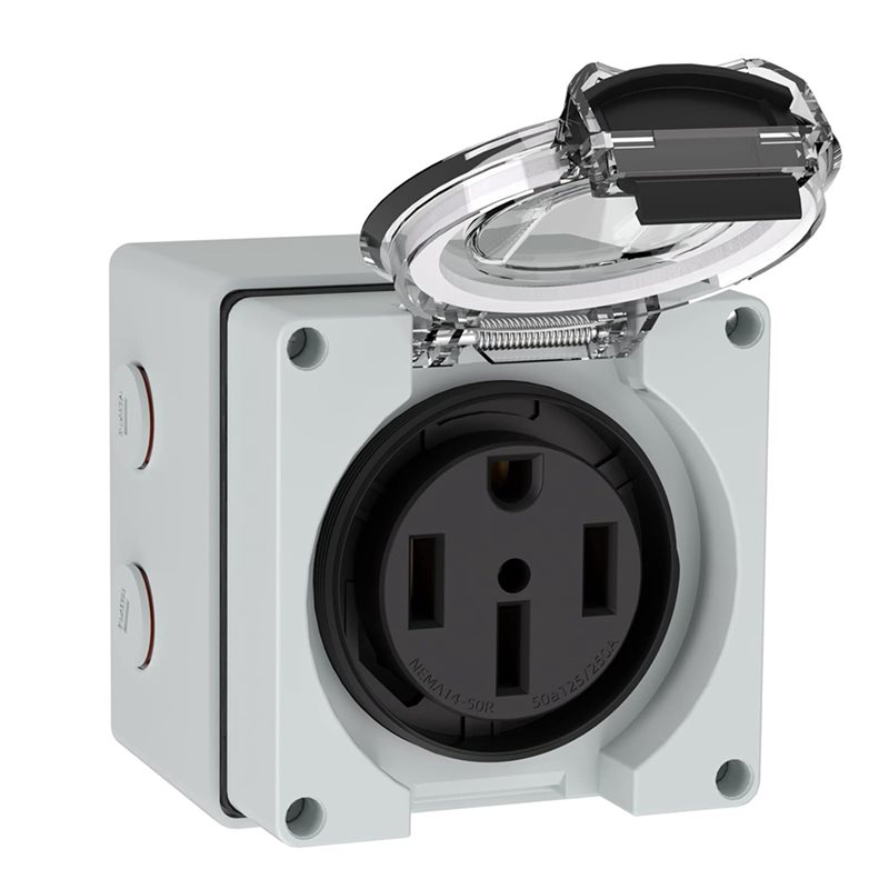 صندوق منافذ الطاقة Y17A 6X 50  - مراجعة Outdoor Power Receptacle Box وسعره