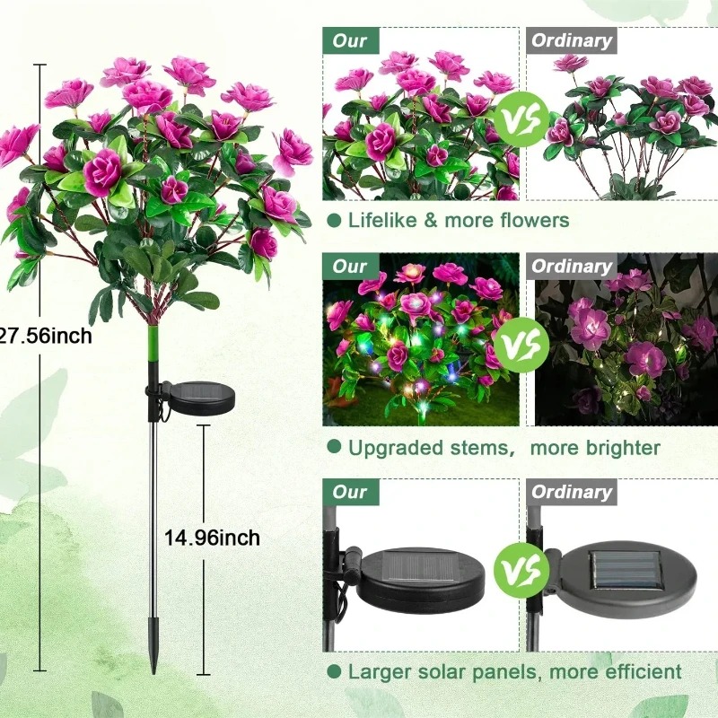 أضواء حديقة تعمل بالطاقة الشمس - مراجعة Outdoor Yard Power Stake وسعره