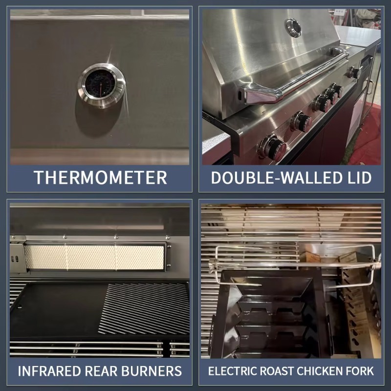 محطة شواء خارجية تعمل بالطاقة  - مراجعة Outdoor Kitchen Power وسعره
