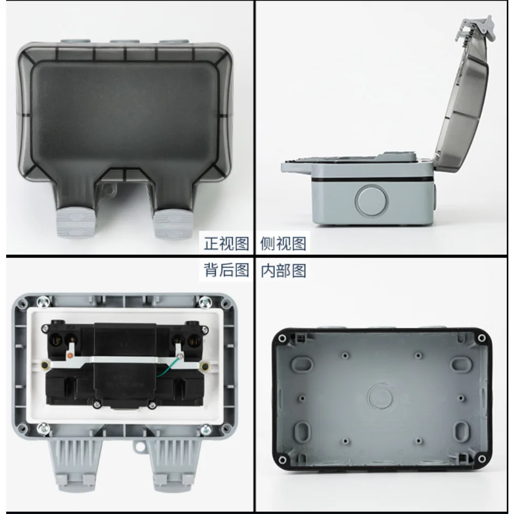 الاتحاد الأوروبي KR في الهواء  - مراجعة Outdoor Power Outlet Waterproof وسعره