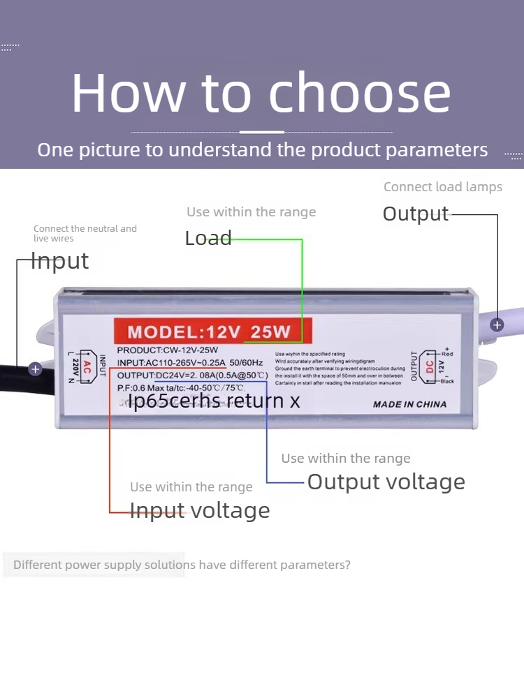 مزود طاقة مقاوم للماء للإضاءة  - مراجعة Outdoor Power Transformer وسعره