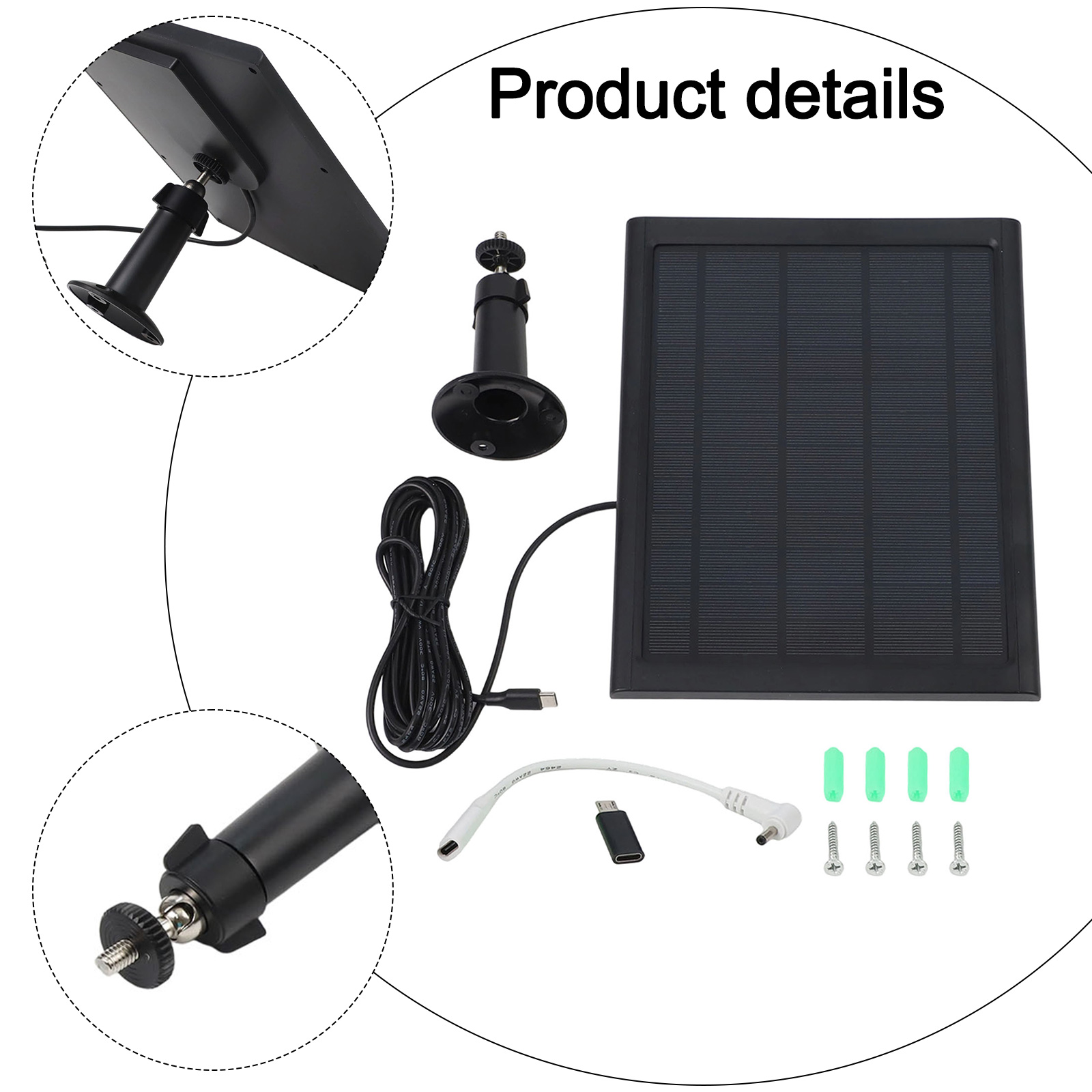 شاحن شمسي لأجهزة رينج، مصدر طا - مراجعة Outdoor Power Adapter Usb وسعره