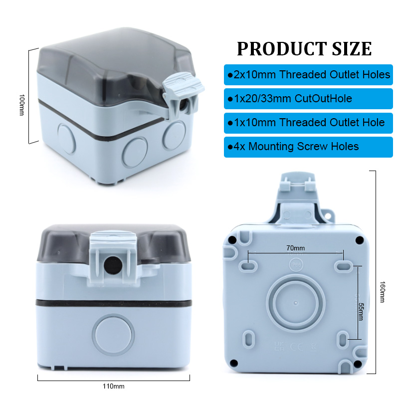 صندوق مأخذ كهربائي خارجي مقاوم - مراجعة Outdoor Power Outlet Waterproof وسعره