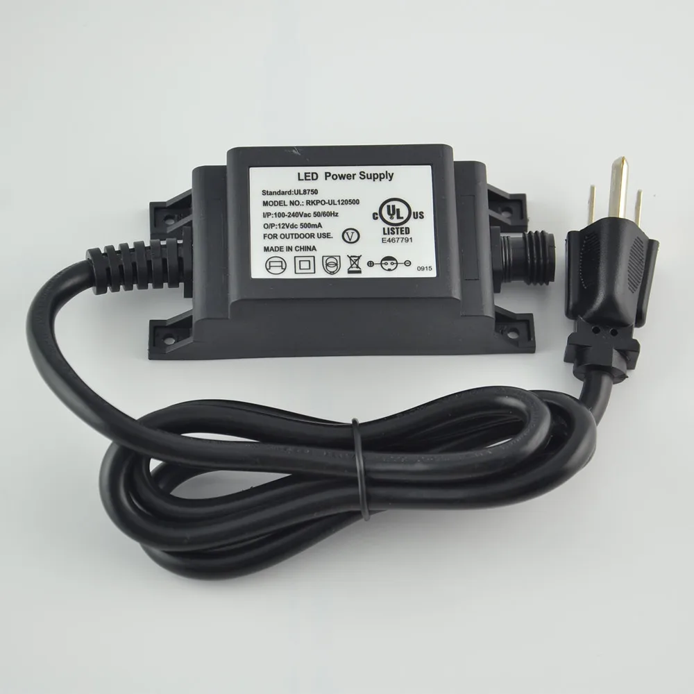 IP68 DC12V 1A قرص الطاقة شاحن  - مراجعة Outdoor Power Transformer وسعره
