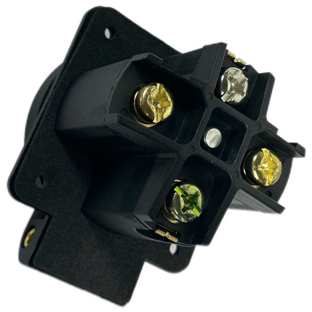 صندوق مدخل طاقة أسود مقاوم للم - مراجعة Outdoor Power Receptacle Box وسعره