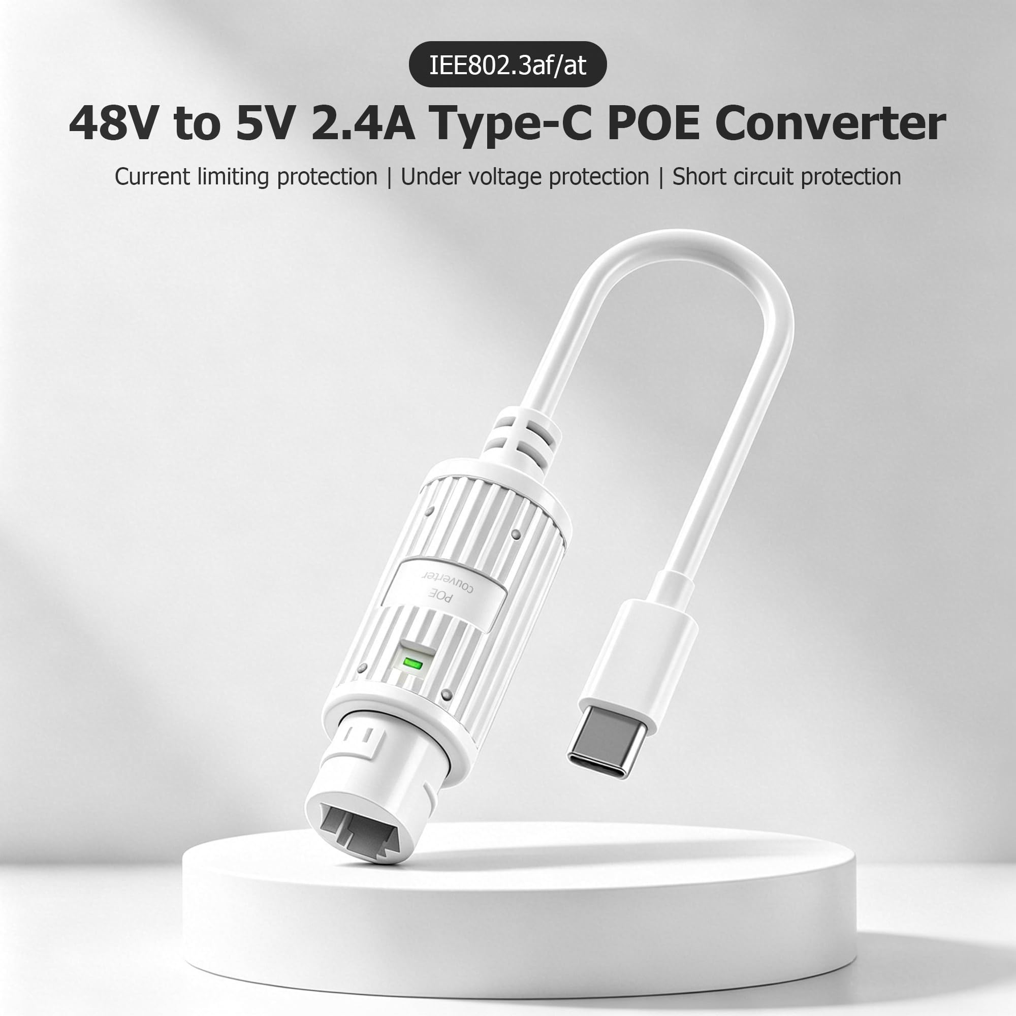 محول طاقة POE إلى USB-C مقاوم  - مراجعة Outdoor Power Monitor وسعره