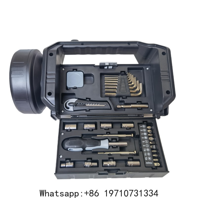 مجموعة فانوس للتخييم وأدوات ال - مراجعة Outdoor Power Tool Kit وسعره