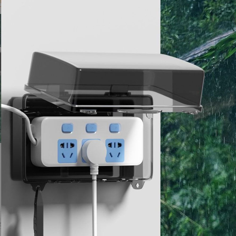 صندوق توصيل بلاستيكي محمول مضا - مراجعة Outdoor Power Outlet Waterproof وسعره