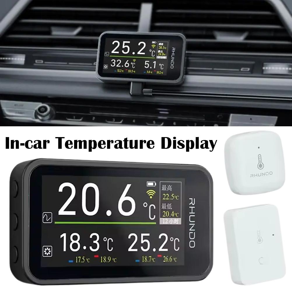 مقياس حرارة رقمي LCD للسيارة،  - مراجعة Outdoor Power Monitor وسعره