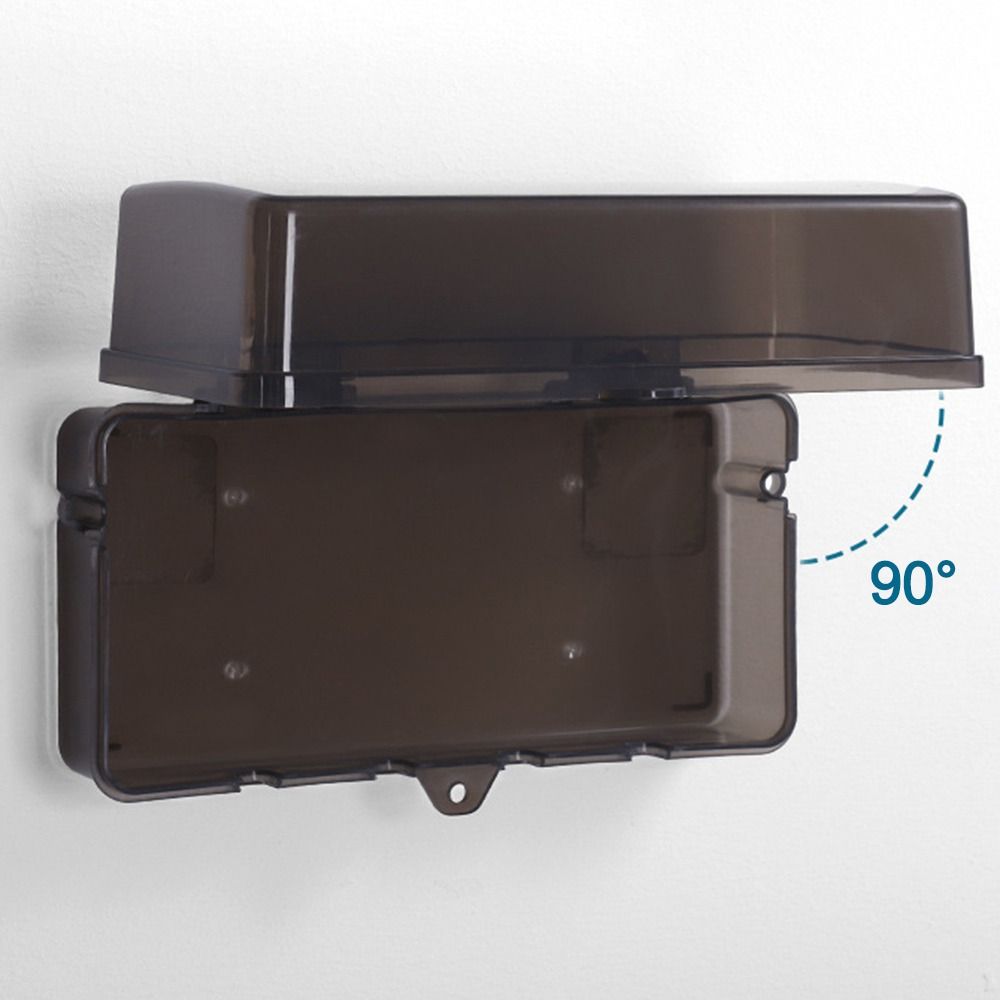 صندوق بلاستيكي محمول مضاد للسر - مراجعة Outdoor Power Outlet Waterproof وسعره