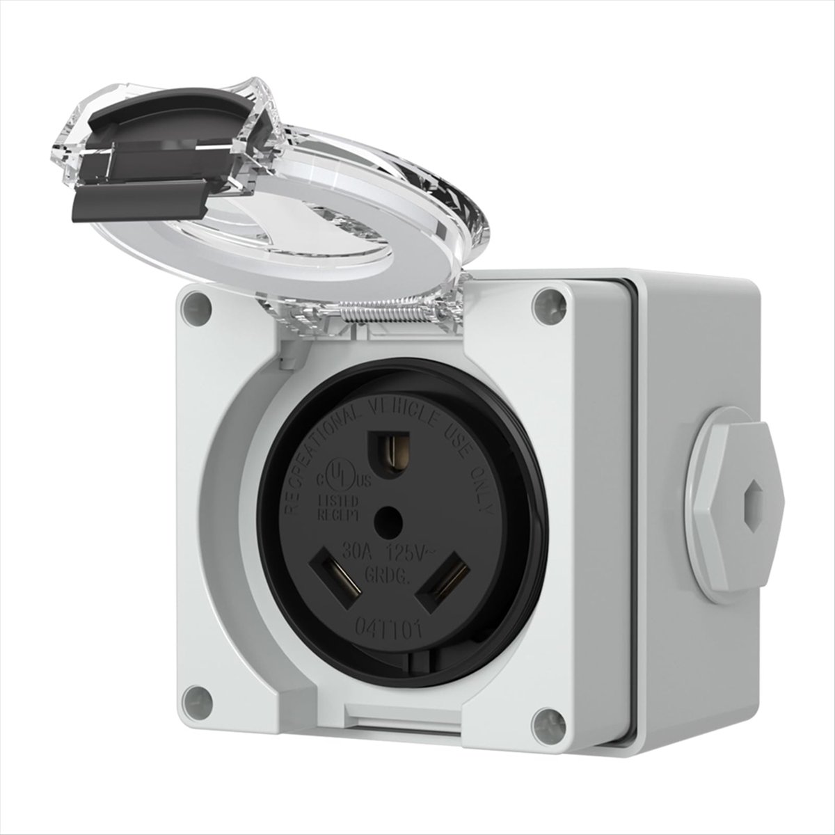 صندوق مأخذ طاقة HHTL 30 أمبير، - مراجعة Outdoor Power Receptacle Box وسعره