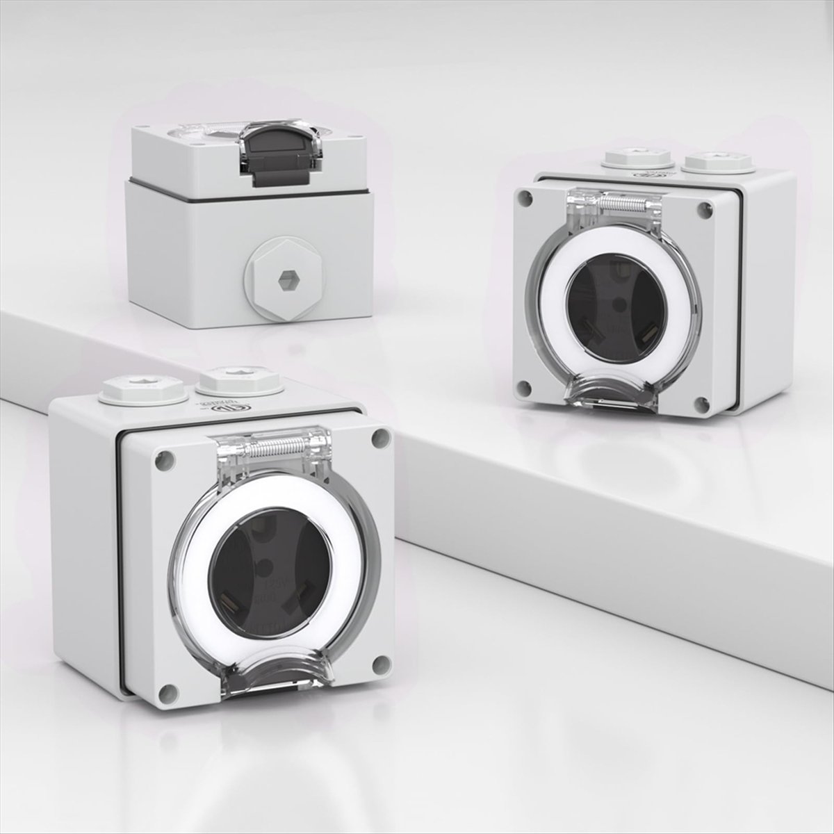 صندوق مأخذ طاقة HHTL 30 أمبير، - مراجعة Outdoor Power Receptacle Box وسعره