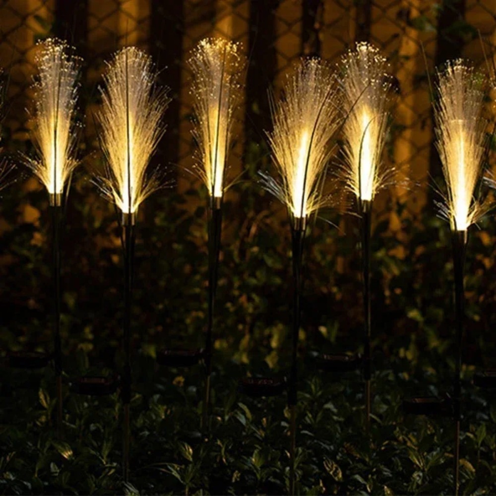 أضواء LED تعمل بالطاقة الشمسية - مراجعة Outdoor Yard Power Stake وسعره
