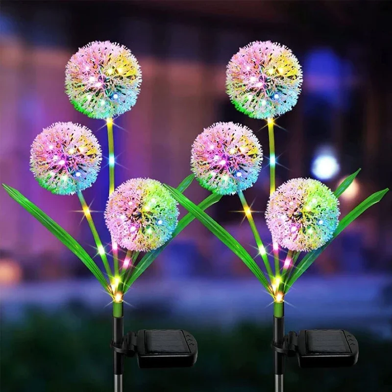 حديقة تعمل بالطاقة الشمسية ضوء - مراجعة Outdoor Yard Power Stake وسعره