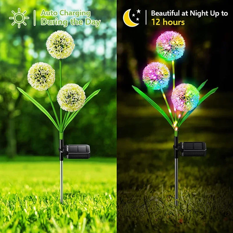حديقة تعمل بالطاقة الشمسية ضوء - مراجعة Outdoor Yard Power Stake وسعره