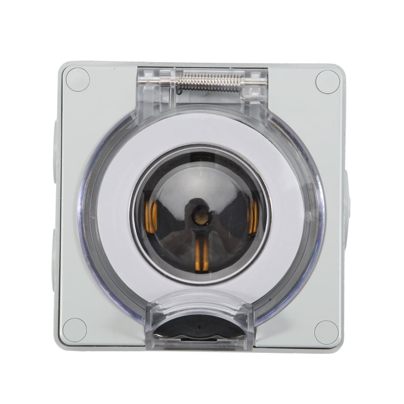 صندوق منفذ طاقة خارجي 50 أمبير - مراجعة Outdoor Power Receptacle Box وسعره